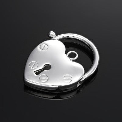 Classic 925 Sterling Silver Plated Plain Heart Locket - LPs-S
