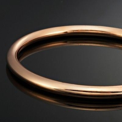 18ct Heavy Rose Gold Plated Children's Golf Bangle - USA Made