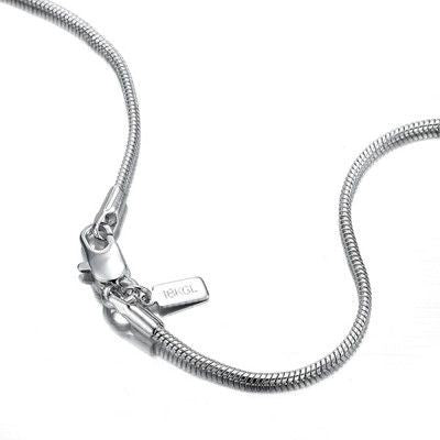 925 Sterling Silver Plated Snake Chain Necklace - USA Made
