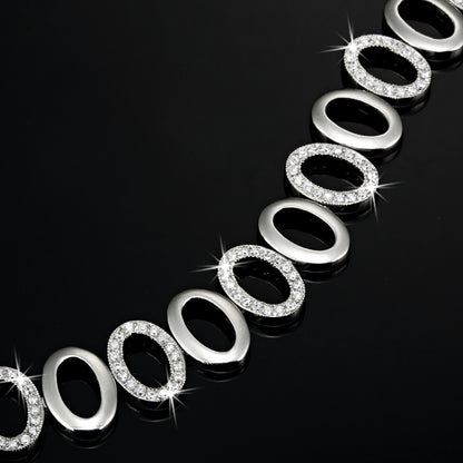 Tennis Bracelet Featuring 144 Crystals by Swarovski