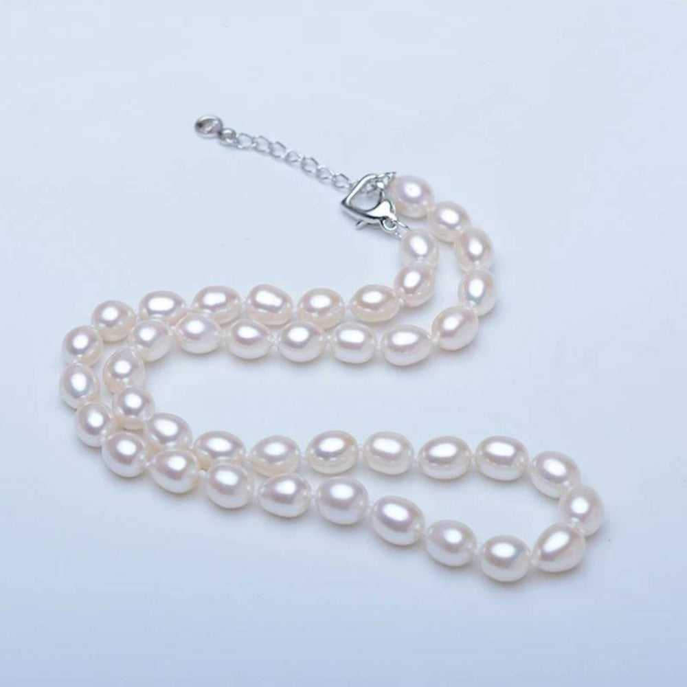 Genuine Freshwater Pearl Earring, Necklace & Bracelet Set